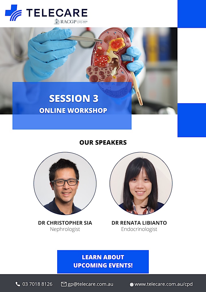 Telecare 2023 CPD Session 3 event flyer