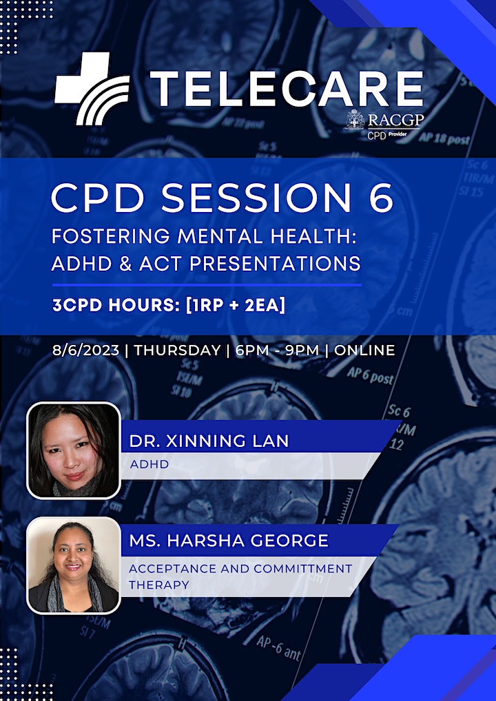 Telecare 2023 CPD Session 6 event flyer